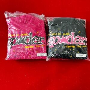 Spider Pink and Black Lightweight Jacket